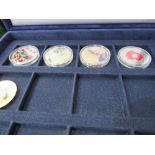 Collection of coins including commemorative & display cases. Estimate £20-30.