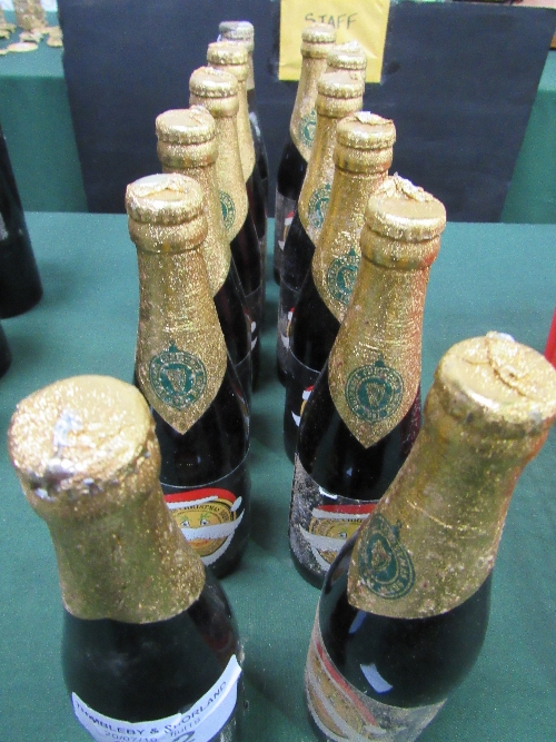 12x 330ml bottles of Guinness Christmas brew, 1981. Estimate £20-30. - Image 2 of 2