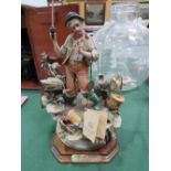 Capodimonte figurine 'Il Pescatore'.