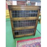 Globe Wernicke-style bookcase, a/f. Estimate £30-40.