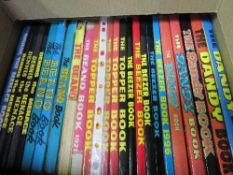 Annuals: Dennis, 1994, 1996-1998, 2001 & 2002; Beano, 1971, 1972, 1967, 1977 & 1979; Topper, 1976-