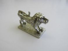 Bier of Israel silver figurine, lion. Estimate £20-25.