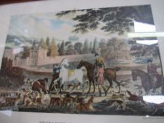 6 framed & glazed prints: 2 19th century fashion & 4 other. Estimate £10-20.