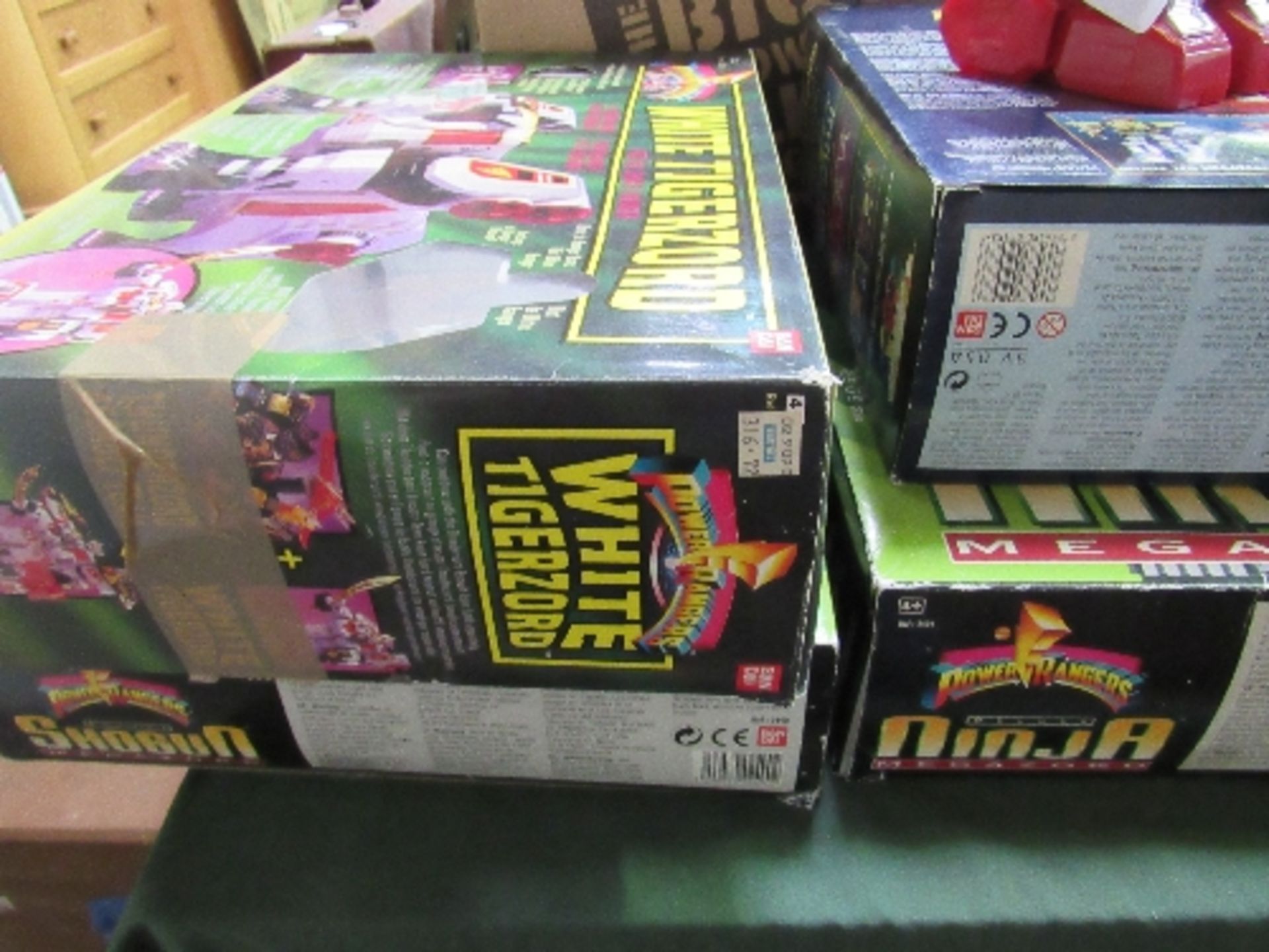 Collection of 9 vintage Power Ranger toys. Estimate £20-40. - Image 4 of 4