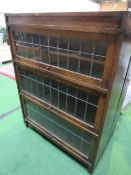 Globe Wernicke-style bookcase, a/f. Estimate £30-40.