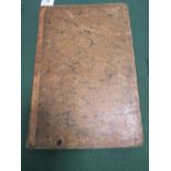 Large format Georgian book, 1829: 'Compendious View of Universal History & Literature & table of