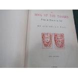 The Book of The Thames from it's Rise & it's Fall by Mr & Mrs S C Hall, not dated but mid-