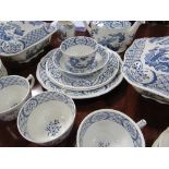 Approx 34 pieces of mainly Mason's & Furnivals 'Old Chelsea; part tea & dinner ware.