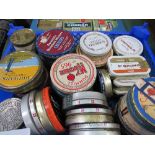 62 sealed 20th century tobacco tins including Dunhill, Condor, Gold Block, St Bruno & Bulwark.