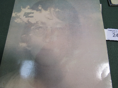John Lennon LP 'Imagine', 1971 including poster. Estimate £15-20.