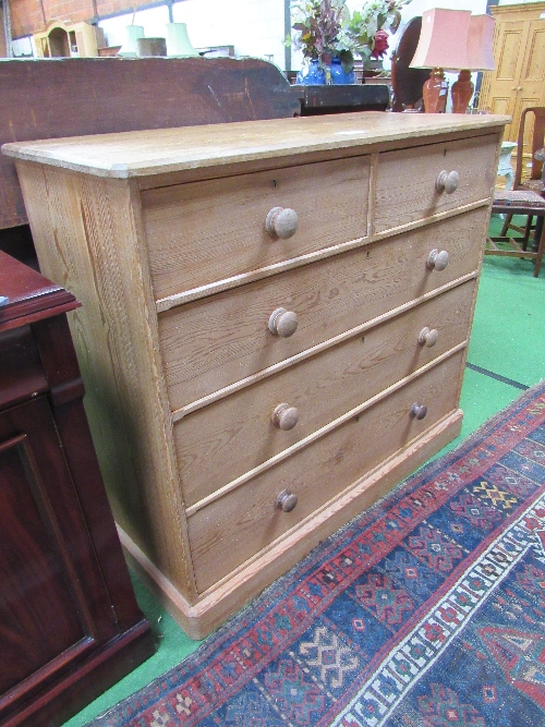 Pine chest of 2 over 3 drawers, 122cms x 50cms x 107cms - Image 5 of 5