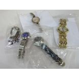 5 fashion watches. Estimate £10-20