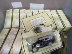 Approx 40 Lledo boxed model vehicles