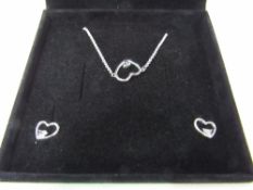 Pandora necklace & earrings, new. Estimate £20-30