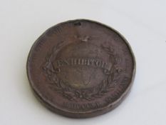 1851 Great Exhibition Exhibitor's medal, engraved by William Wyon. Estimate £30-40