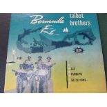 78rpm West Indian Calypso Records: Bermuda by The Talbot Brothers, 3 double sided records in
