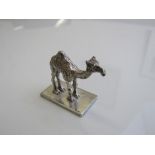 Biel of Israel silver Dromedary. Estimate £20-40