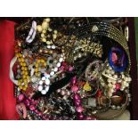 Large qty of costume jewellery. Estimate £15-25