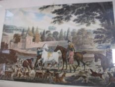 6 framed & glazed prints: 2 19th century fashion & 4 other. Estimate £10-20.