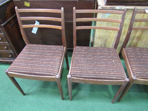 4 G-Plan dining chairs. Estimate £40-50 - Image 2 of 3