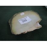 Medium natural oyster shell, 15cms. Estimate £20-30