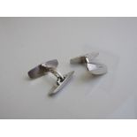 Georg Jensen Danish 925 silver cufflinks. Estimate £60-80