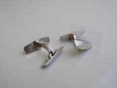 Georg Jensen Danish 925 silver cufflinks. Estimate £60-80