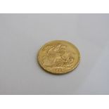 Gold Sovereign London Mint, 1912. Estimate £240-260