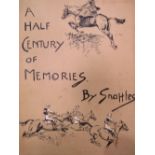 'A Half a Century of Memories' by Snaffles. 1950 & 'Cross Country with Hounds' by F A
