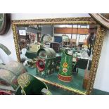 Ornate gilt framed bevel edge mirror, 60cms x 45cms. Estimate £10-20