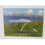 Limited edition print 10/500 by Edward Ash, Brook & Compton Down