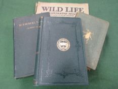 Natural History: Mammals Living & Extinct by William Henry Flower, 1898 with original cloth binding,