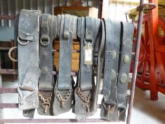 quantity of old harness girths