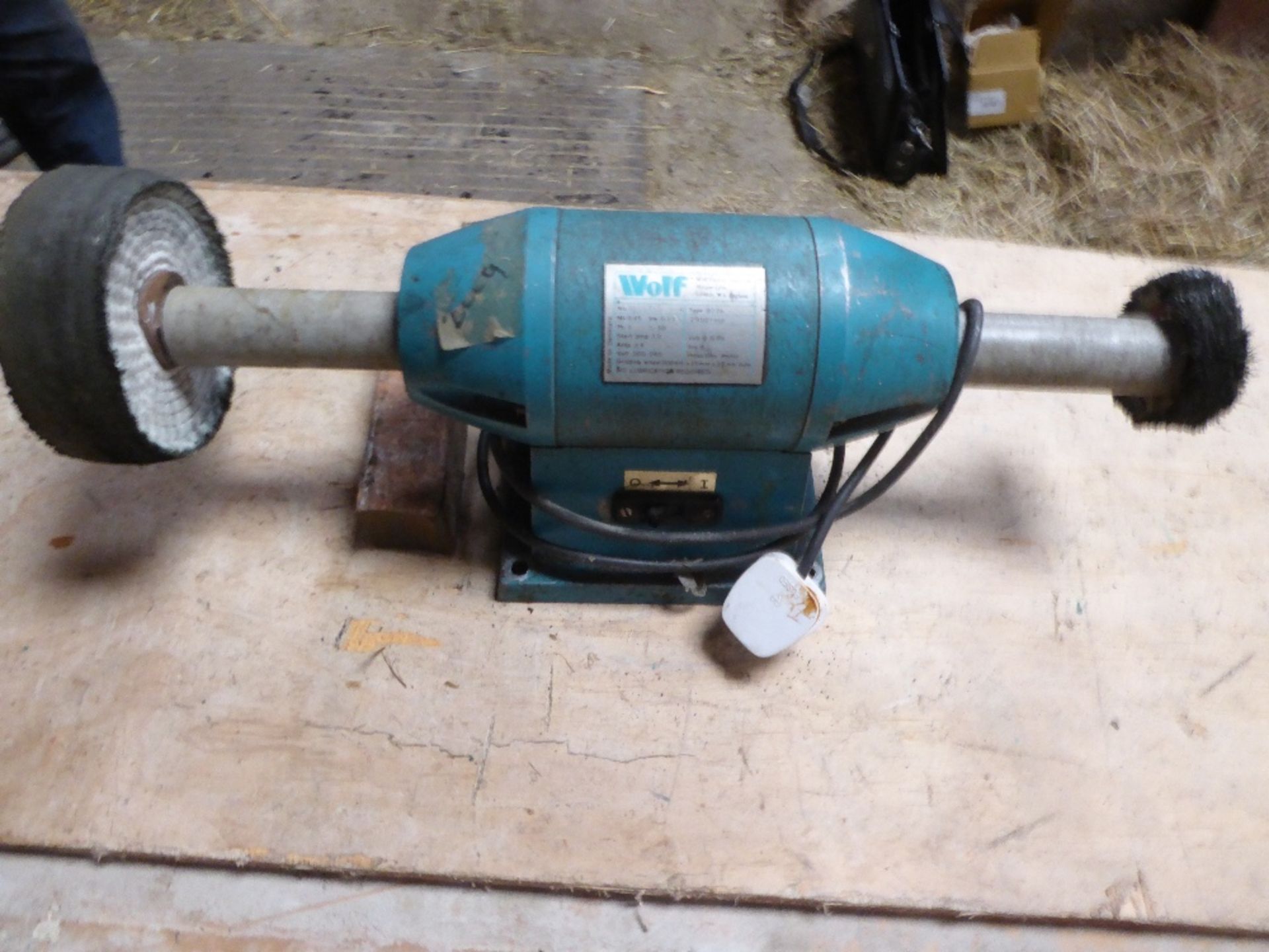 240v polishing machine, Wolf 8726, in gwo