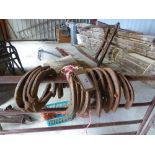 quantity of heavy horse shoes