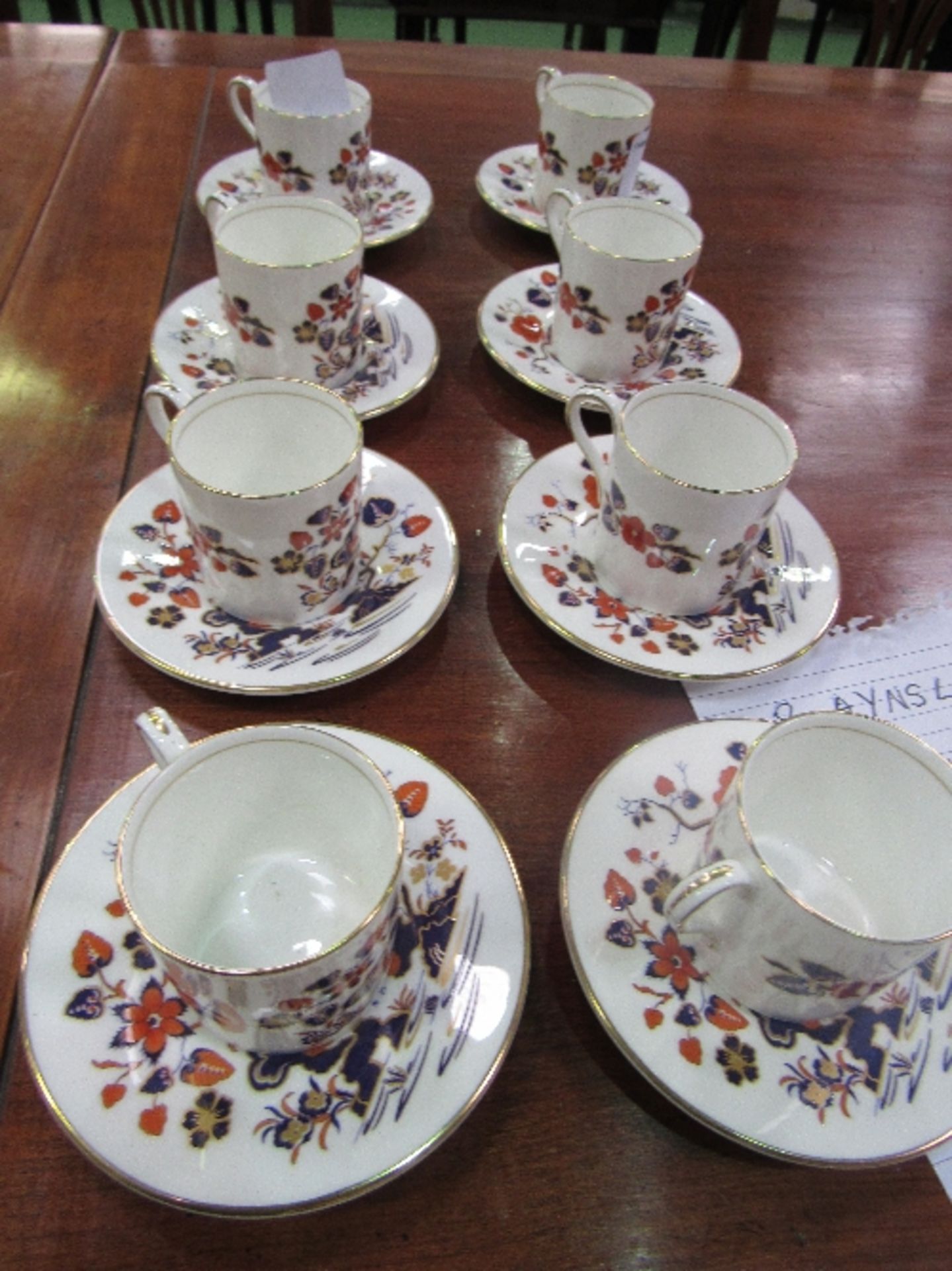 Aynsley 'Birds of Paradise' reproduction part tea service (18 pieces) - Image 4 of 5