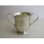 Tiffany & Co Loving Cup, sterling silver. Reproduction. Original by W & J Priest, London 1769,