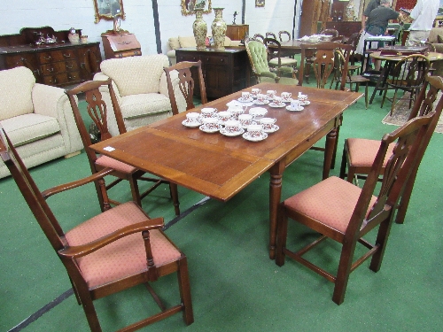 6 (4+2) chairs with drop-in seats & open splat, by Simpson of Norwich. Estimate £60-80 - Image 3 of 3