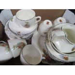 Duchess Violets part tea sets & Myott part tea set. Estimate £10-20