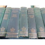 The Cambridge Natural History: A set of 10 cloth bound illustrated volumes by different authors,