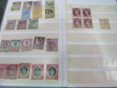 Page of GB stamps. Estimate £10-15