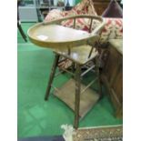 Metamorphic high chair/child's chair & table by Lines Bros. Estimate £40-60