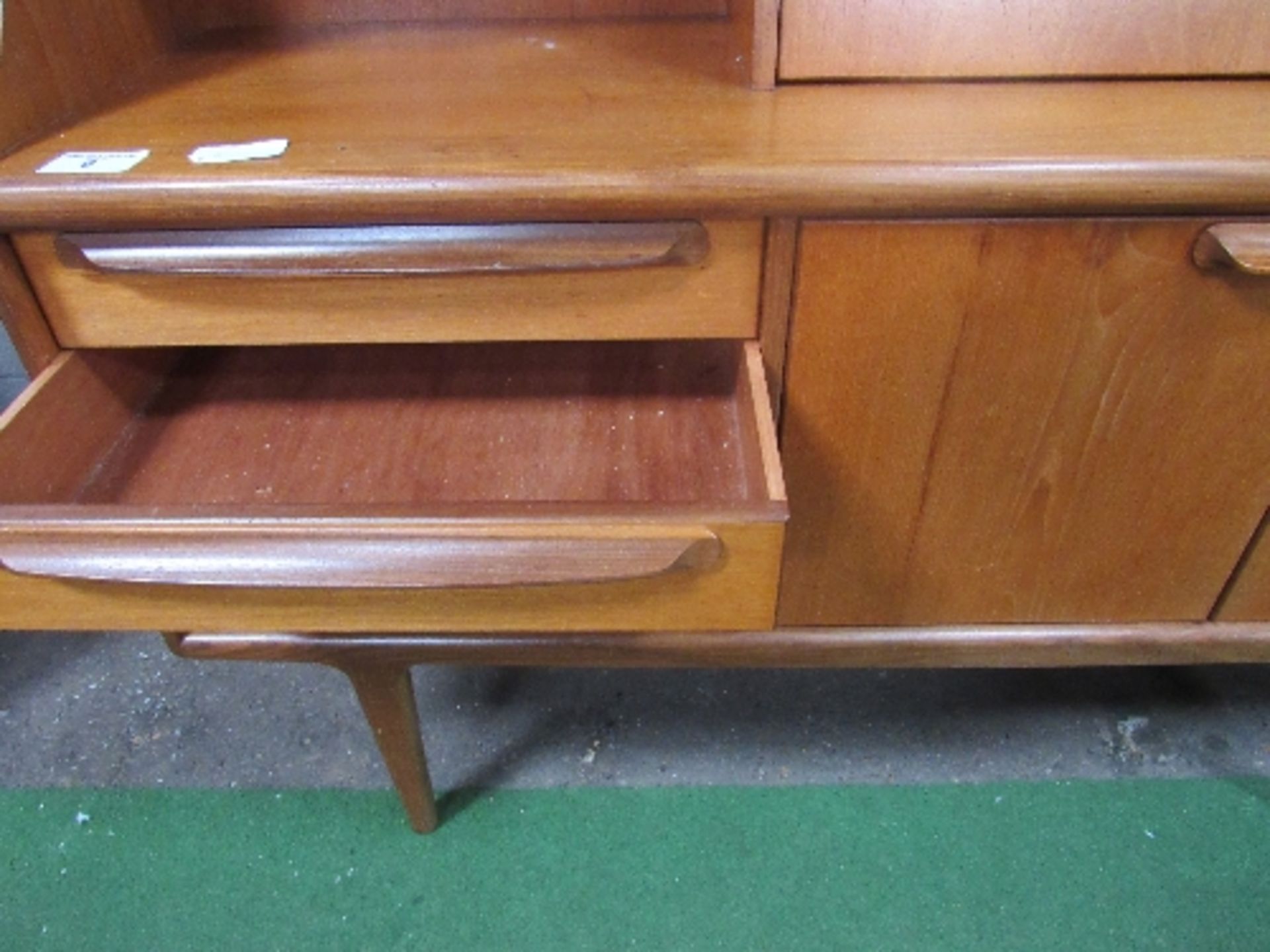 1970's hardwood sideboard/drinks cabinet by Younger, 145cms x 46cms x 132cms. Estimate £50-80 - Image 5 of 5