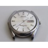 Seiko Presmatic automatic 33 jewels gentleman's wrist watch, with day & date, going order, serial