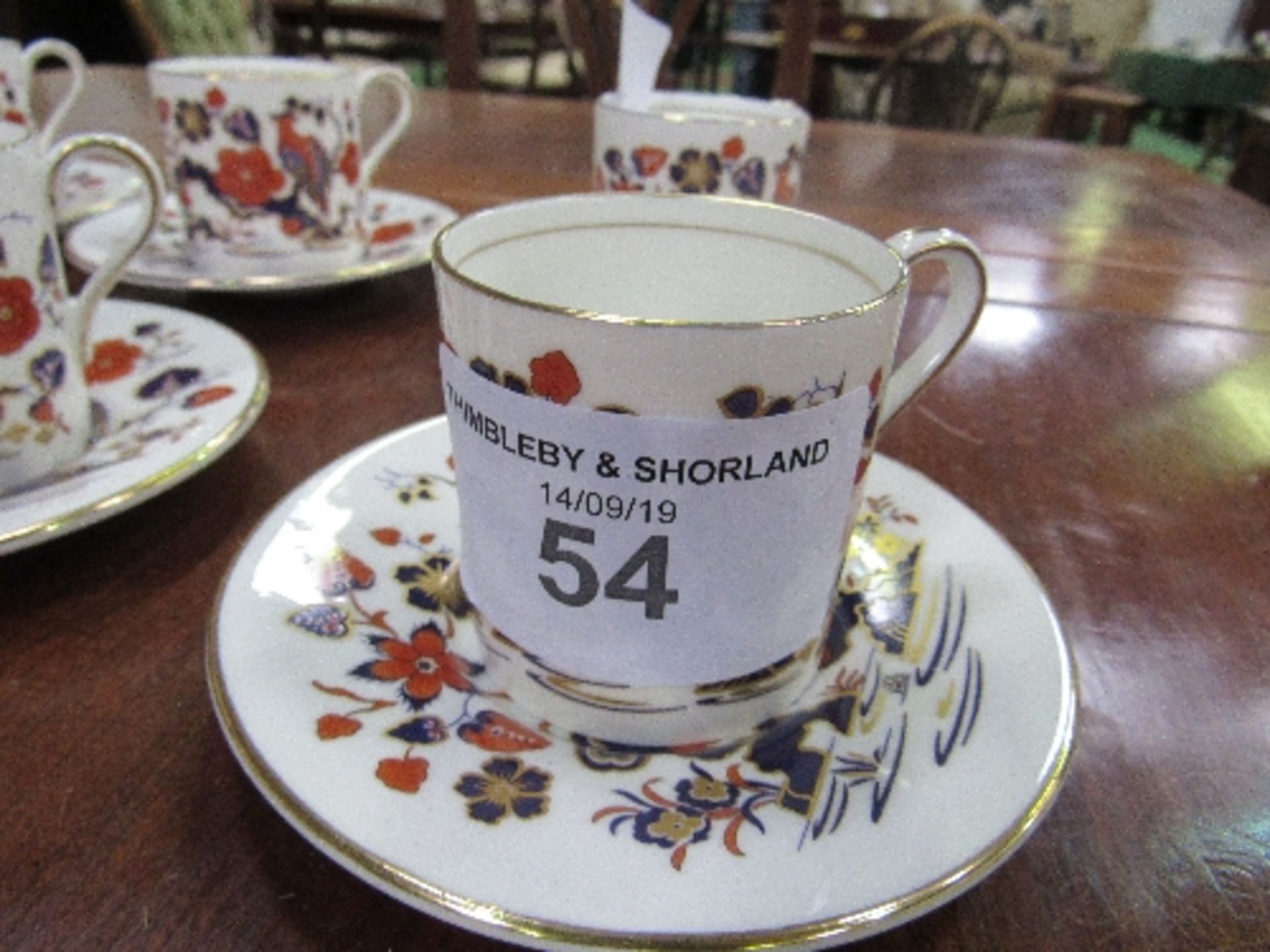 Aynsley 'Birds of Paradise' reproduction part tea service (18 pieces) - Image 3 of 5