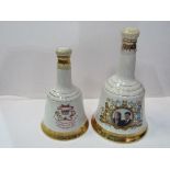 50cl & 75cl Bells whisky commemorative decanters. Estimate £25-35