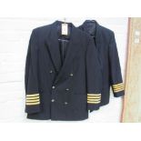 2 Airline crew jackets. Estimate £20-30