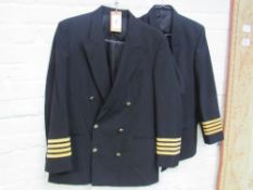 2 Airline crew jackets. Estimate £20-30