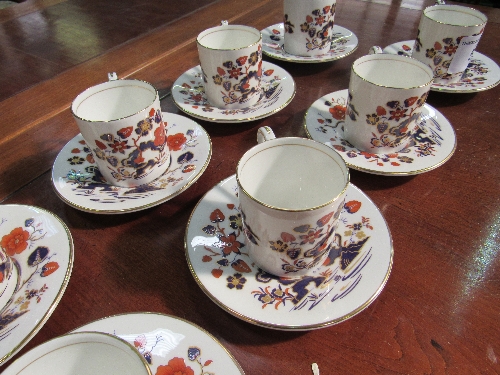 Aynsley 'Birds of Paradise' reproduction part coffee service (16 pieces) - Image 4 of 4
