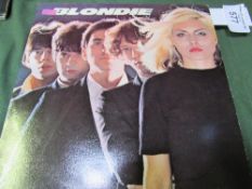 4 Blondie albums: 'Blondie'; 'Plastic Letters'; 'Parallel Lines' & 'Eat to the Beat'. Estimate £20-